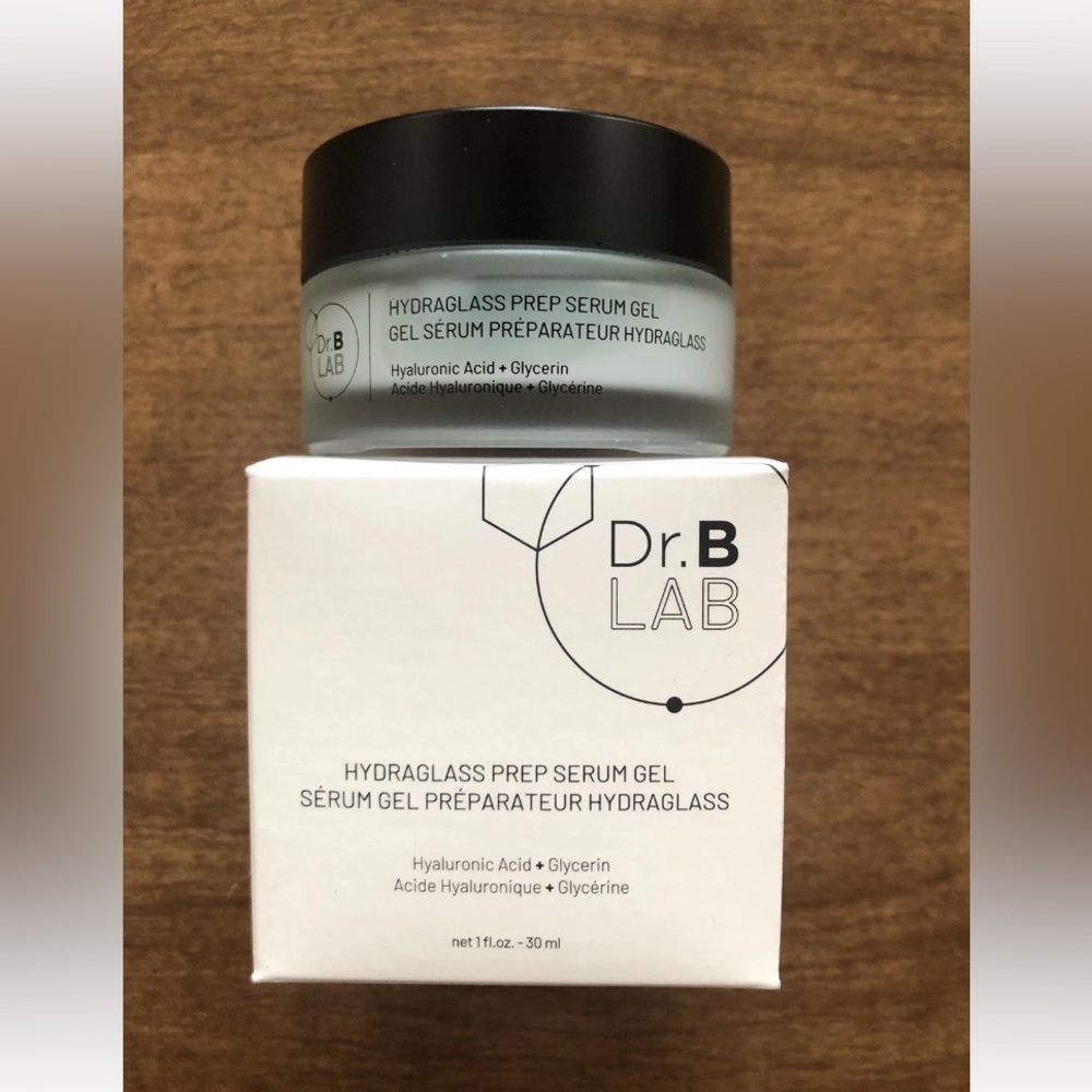 Dr. Brandt Lab Hydraglass Prep Serum Gel 1 oz 30ml Full Size ~ New in Box!! 🧡